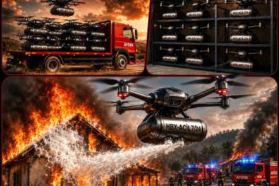 Orman ve arazi yangınları ile mücadelede ‘Akıllı Drone" önerisi