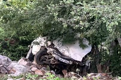 Osmaniye’de otomobil uçuruma savruldu: 1 yaralı