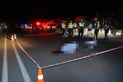 Otomobilin çarptığı yaya hayatını kaybetti: O anlar kamerada