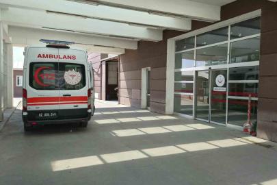Parkta dengesini kaybeden kişi demire çarparak yaralandı