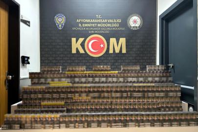 Polis bin 830 paket gümrük kaçağı sigara ele geçirdi