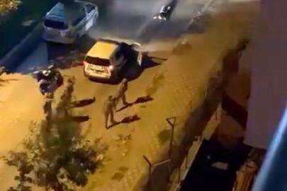 Polis Özel Harekat ekiplerini görünce elindeki silahı bırakıp teslim oldu