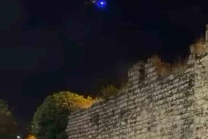 Polisten dronlu alkol denetimi