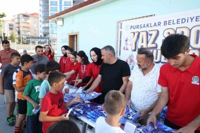 Pursaklar’da yaz spor okullarıyla geleceğin sporcuları yetişiyor
