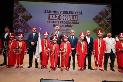 Şahinbey’de mezuniyet coşkusu