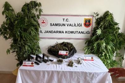Salıpazarı’nda uyuşturucu operasyonu: 1 kilo 215 gram esrar ve kenevir ele geçirildi