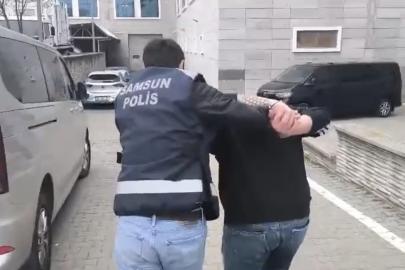 Samsun’da 8 yıl 4 ay hapis cezasıyla aranan şahıs yakalandı