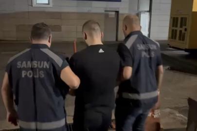 Samsun’da 9 yıl 5 ay hapis cezası bulunan hükümlü yakalandı