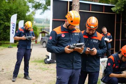 Samsun’da AFAD’ın İHA destekli arama-kurtarma yarışması başladı