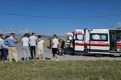 Samsun’da motosikletler çarpıştı: 3 yaralı