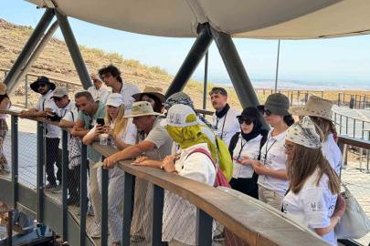 Şanlıurfa, UNESCO dünya mirası gönüllülerini Taş Tepeler’de ağırladı