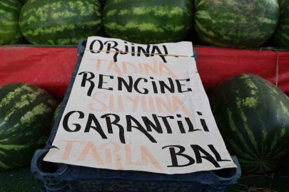 Sıcaklarda tercih karpuz oldu