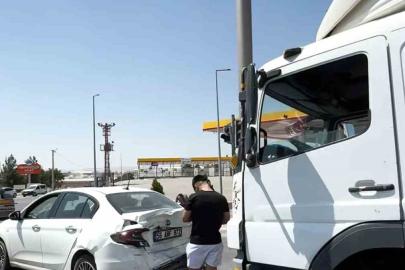 Siirt’te maddi hasarlı kaza