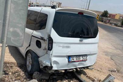 Siirt’te maddi hasarlı trafik kazası