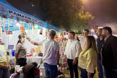 Simav Kaymakamı Karaloğlu’ndan 93. Simav Panayırına ziyaret