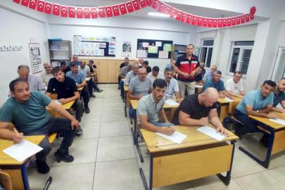 Simav’da tohum hazırlama makineleri kursu tamamlandı