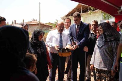 Sındırgı’da deprem konutları hak sahiplerine teslim edildi