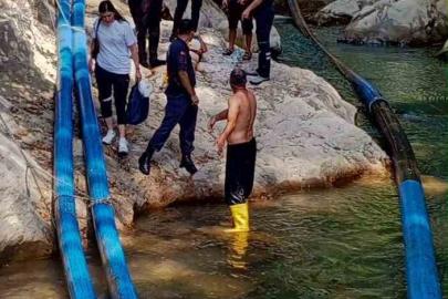 Su arızasını gidermeye çalışan muhtar kayalıklardan düştü