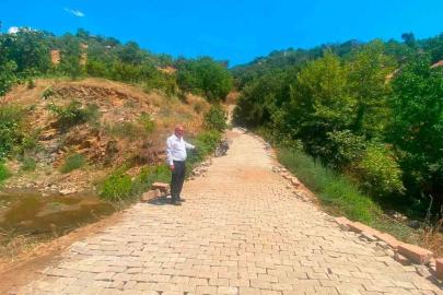 Sultanhisar’da yıllardır beklenen yol çalışması tamamlandı