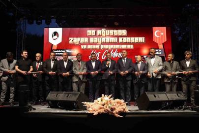 Sungurlu’da 30 Ağustos coşkusu açılışlar ve konserle taçlandı