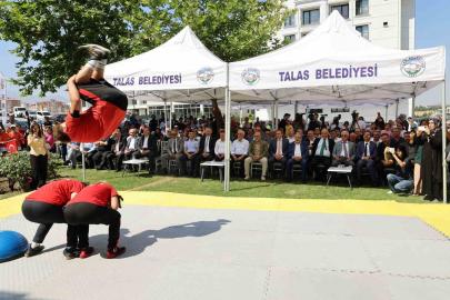 Talas’taki ERVA açılışında Başkan Yalçın’a özel teşekkür