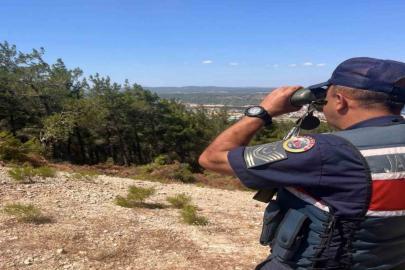 Tarihi Alan’da jandarma ekiplerince denetim