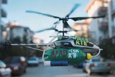 TEKNOFEST’te tanışan iki engelli arkadaş, insansız yangın söndürme helikopteri geliştirdi