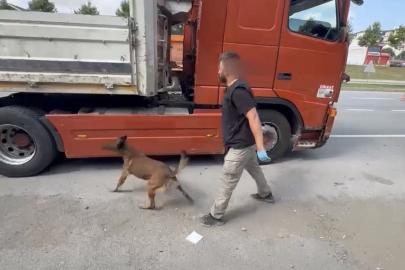 Tırın gizli bölmesinde 7 kilo metamfetamin ele geçirildi