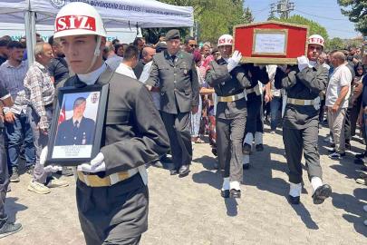 Trafik kazasında vefat eden uzman çavuş toprağa verildi