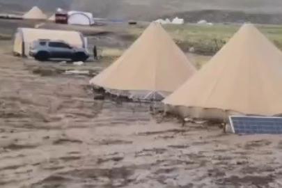 Tunceli’de yüksek rakımda sağanak etkili oldu: Yaylacılar zor anlar yaşadı