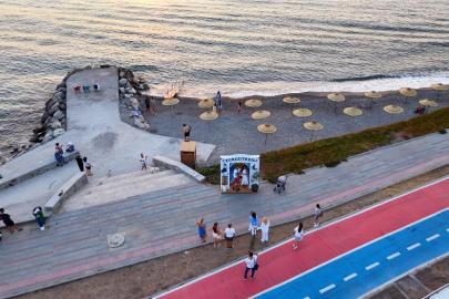 Turgutreis sahilinde "Maviye Açılan Kapı" dönemi