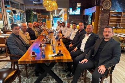 Ülkü Ocakları’nın geçmiş dönem il başkanları yemekte buluştu