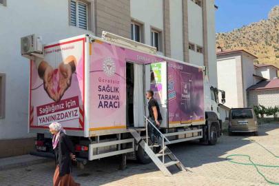 Uludere’de iki haftada 872 kanser taraması yapıldı