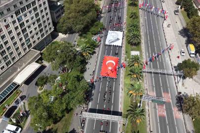 Vatan Caddesi’nde 30 Ağustos Zafer Bayramı töreni