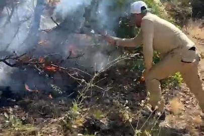 Yangını söndürdüler, iş kıyafetleriyle düğünde halay çektiler