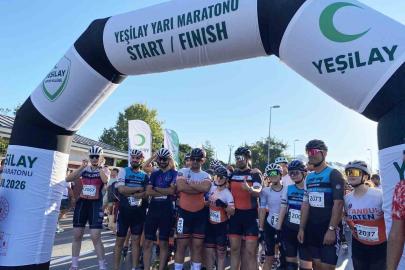 Yeşilay Yarı Maratonu başladı