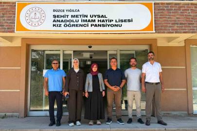 Yığılca’da öğrenci pansiyonu incelendi