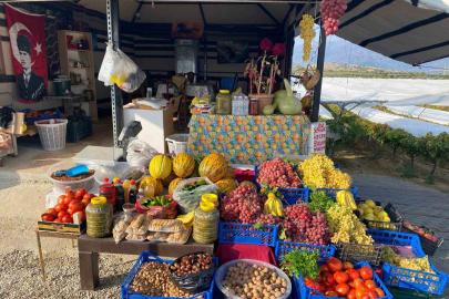 Yol üzerinde dalından sofraya