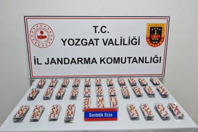 Yozgat’ta bin 848 adet uyuşturucu hap ele geçirildi