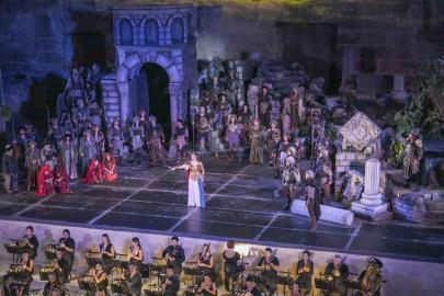 33. Uluslararası Aspendos Opera ve Bale Festivali ’Attila’ ile başladı