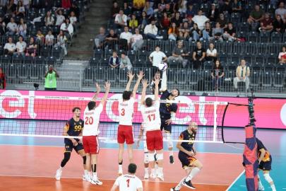 A Milli Erkek Voleybol Takımı, Romanya’ya mağlup oldu