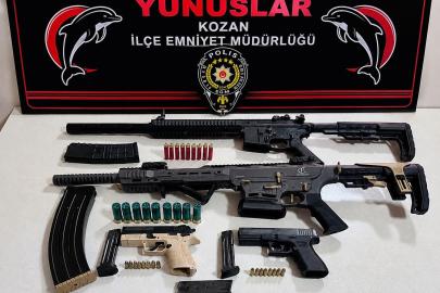 Adana polisi silah ele geçirdi