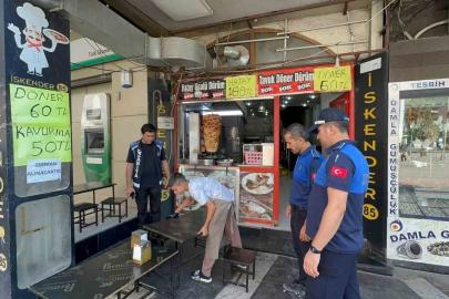 Adıyaman’da yaya güvenliği için kaldırım denetimi