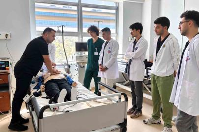 ADÜ’de Simülasyon Temelli Acil Müdahale Eğitimi gerçekleştirildi