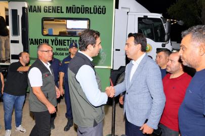 AK Parti Mersin İl Başkanı Aldemir: "Devletimiz tüm imkanlarıyla sahada"