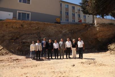 AK Parti Mudanya İlçe Başkanlığından Mütareke İlkokulunda inceleme