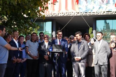 AK Parti’den Üsküdar Belediyesi’ne "hizmetsizlik" protestosu
