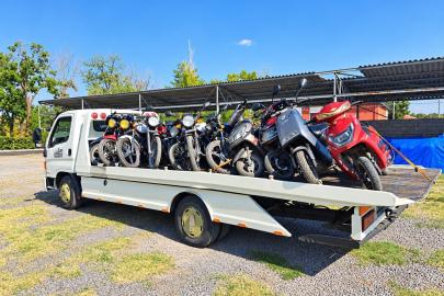 Aksaray’da 16 motosiklet trafikten men edildi