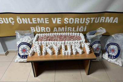 Akyurt’ta uyuşturucu operasyonu: 24 bin 330 hap ele geçirildi