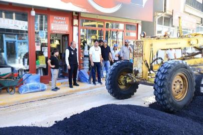 Alaca’da asfalt çalışmaları tam gaz
